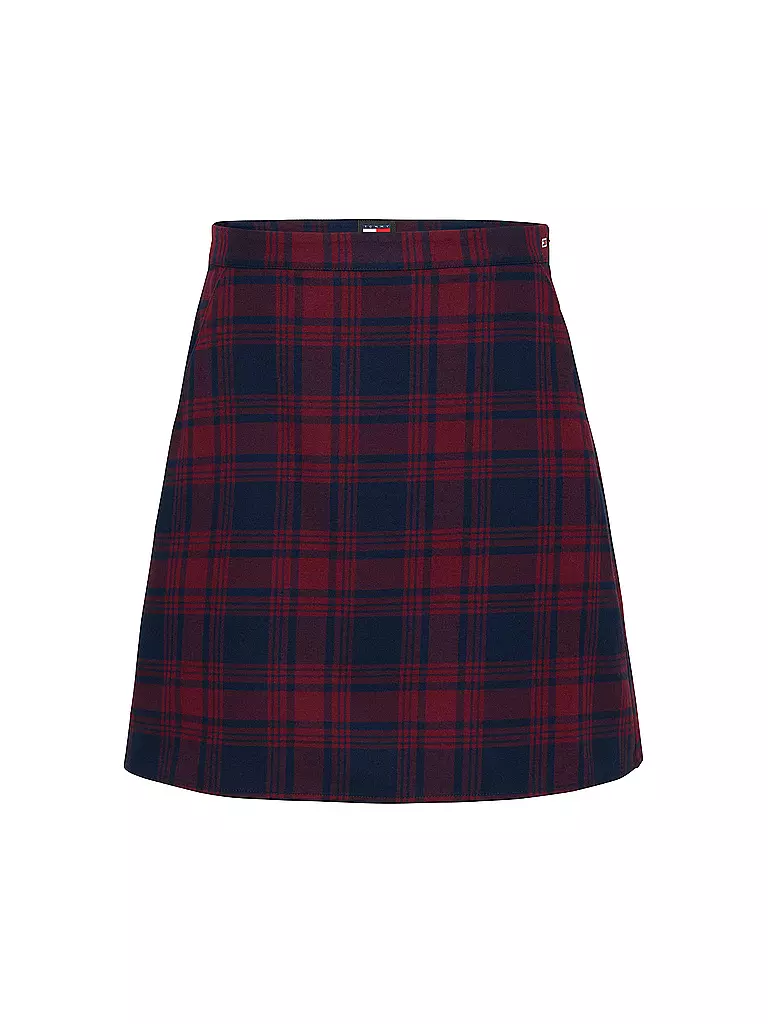 TOMMY JEANS | Minirock | Rojo oscuro