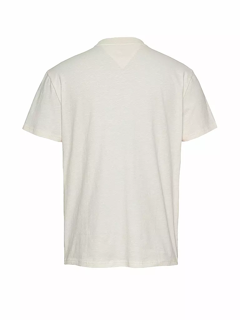 TOMMY JEANS | Nombre del producto: Camiseta
Marca: TOMMY JEANS
Color: blanco
Categorías: Moda, Hombre

Largo de manga: Manga corta
Cuello: Cuello redondo
Material: Jersey, Algodón
Diseño: Estampado
Corte (Prenda superior): Regular
Estilo: Moda joven
Detalles: Logo | 