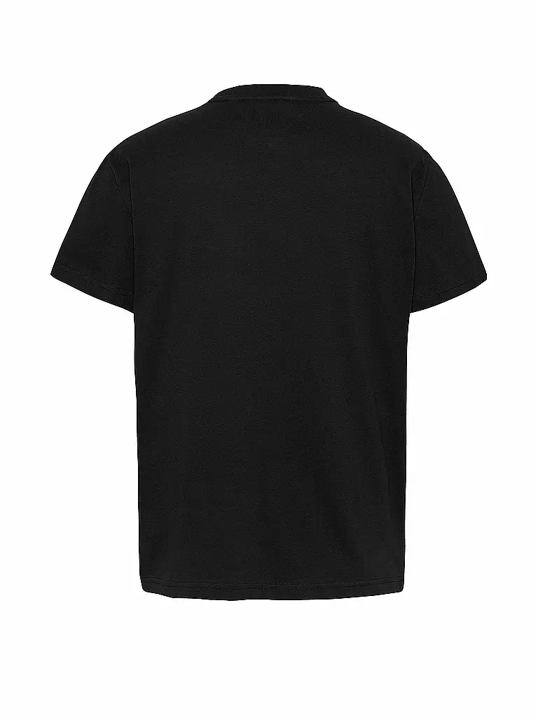 TOMMY JEANS | Nombre del producto: Camiseta
Marca: TOMMY JEANS
Color: negro
Categorías: Moda, Hombre

Largo de manga: Manga corta
Escote: Cuello redondo
Material: Jersey, Algodón
Diseño: Logo, Estampado
Corte (Prenda superior): Regular
Estilo: Moda joven | 