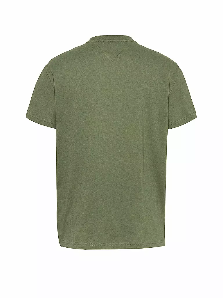 TOMMY JEANS | Nombre del producto: Camiseta
Marca: TOMMY JEANS
Color: olive
Categorías: Moda,Hombre

Largo de manga: Manga corta
Escote: Cuello redondo
Material: Jersey,Algodón
Diseño: Logo,Estampado
Corte (Prenda superior): Regular
Estilo: Young Fashion | 