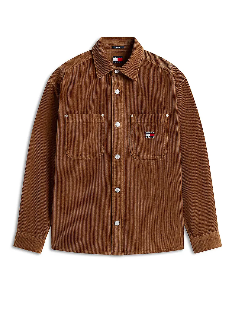 TOMMY JEANS | Overshirt | Marrón claro