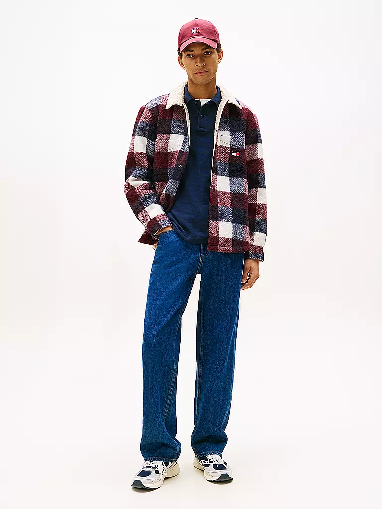 TOMMY JEANS | Overshirt | Rojo oscuro
