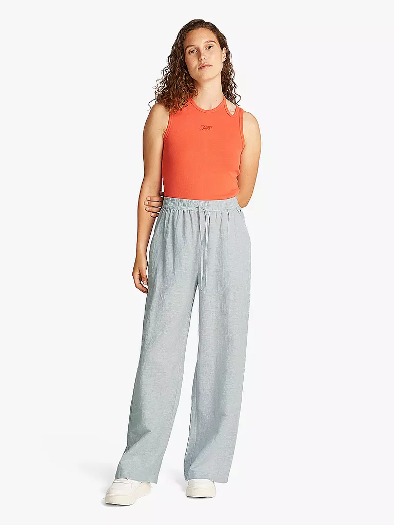 TOMMY JEANS | Pantalón Wide Leg | Azul claro