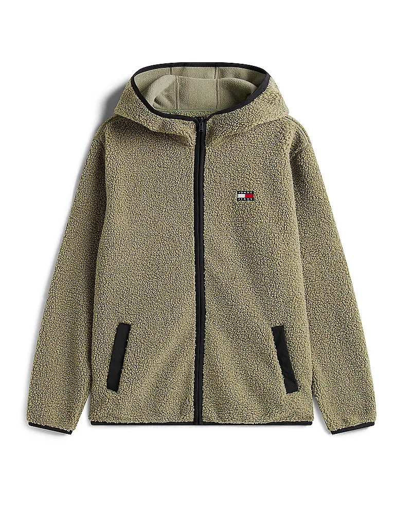 TOMMY JEANS | Produktname: Chaqueta de forro polar | Oliva