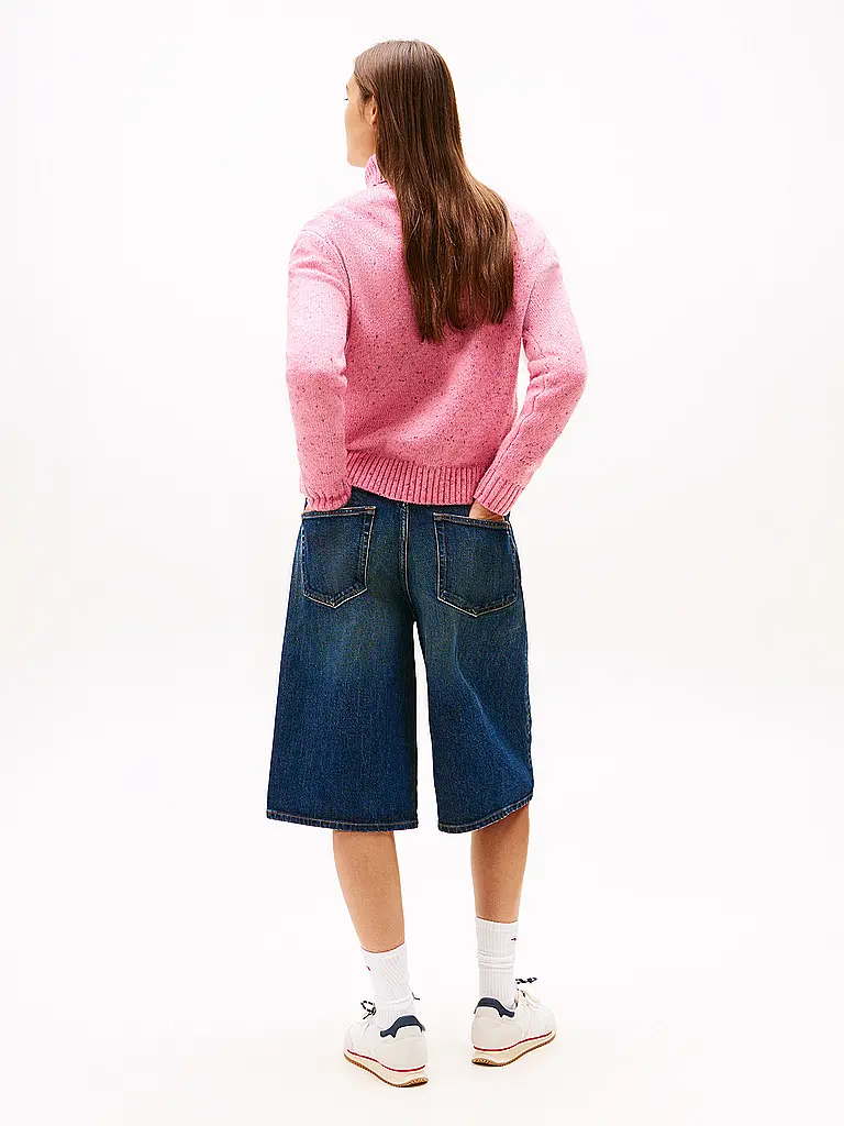 TOMMY JEANS | Rollkragenpullover | Rosa