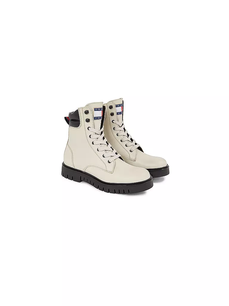TOMMY JEANS | Schnürboots | Beige