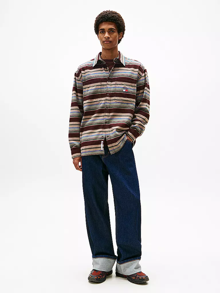 TOMMY JEANS | Sobrecamisa | Marrón