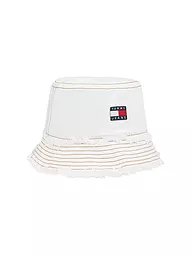 TOMMY JEANS | Sombrero de pescador - Bucket Hat | Blanco