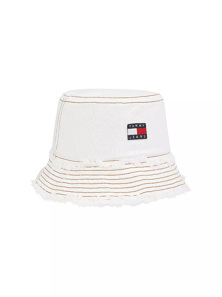 TOMMY JEANS | Sombrero de pescador - Bucket Hat | Blanco