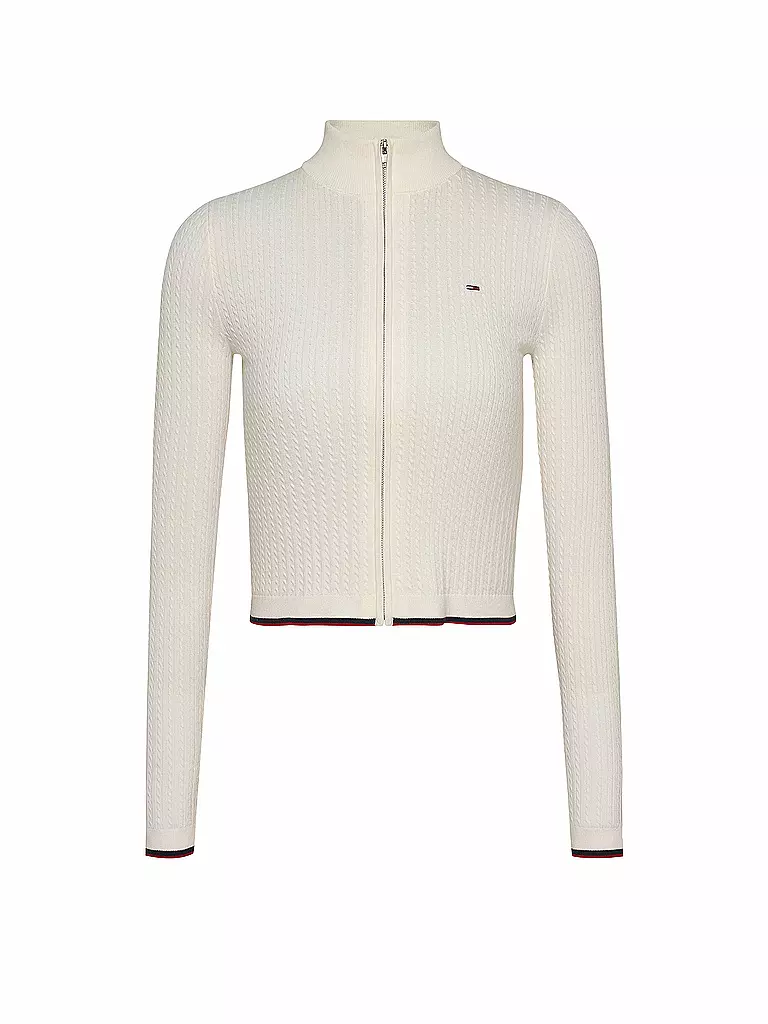 TOMMY JEANS | Strickjacke | Blanco