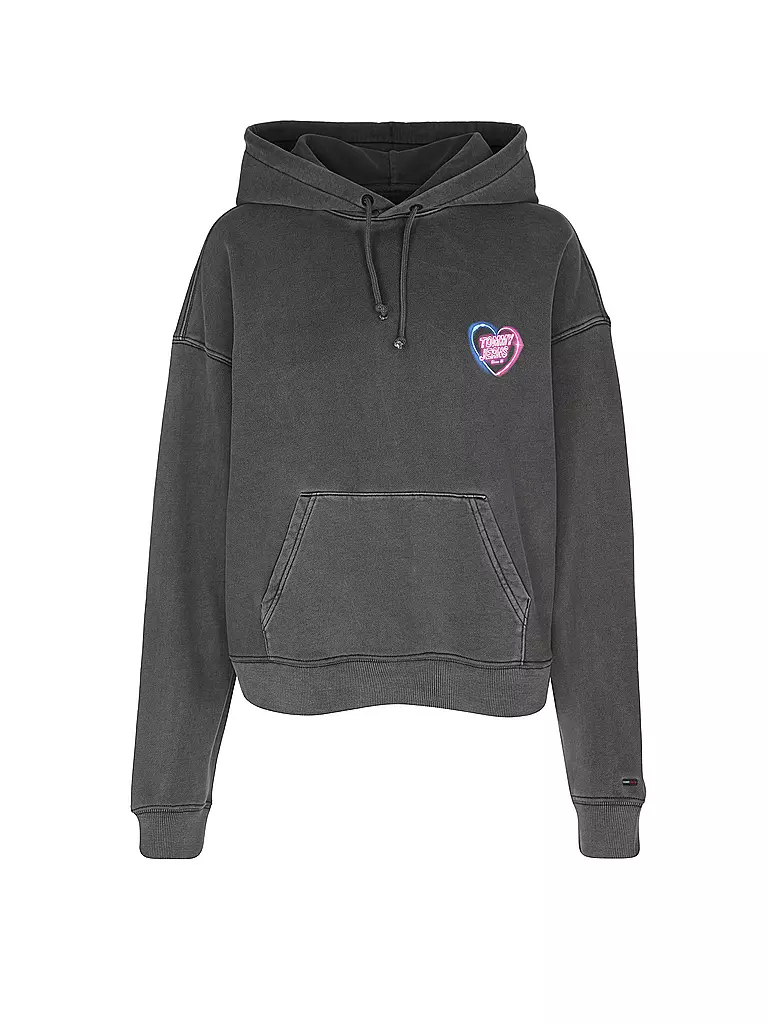 TOMMY JEANS | Sudadera con capucha - Hoodie | Negro