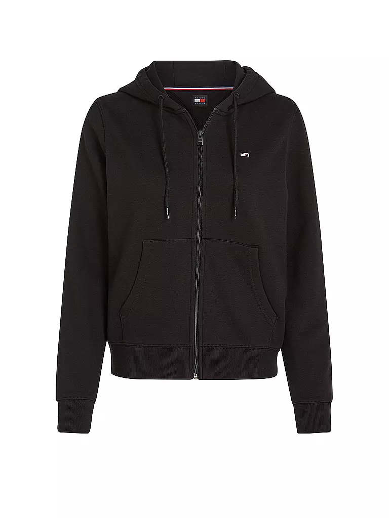 TOMMY JEANS | Sudadera con capucha y cremallera | Negro
