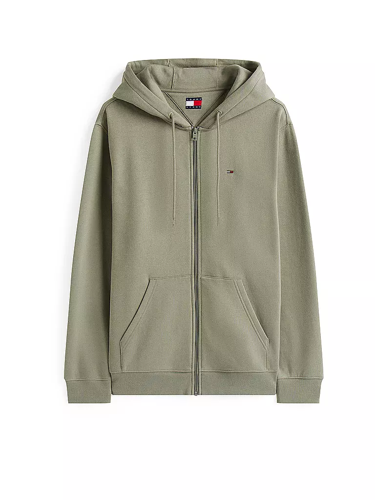 TOMMY JEANS | Sudadera con cremallera | Oliva
