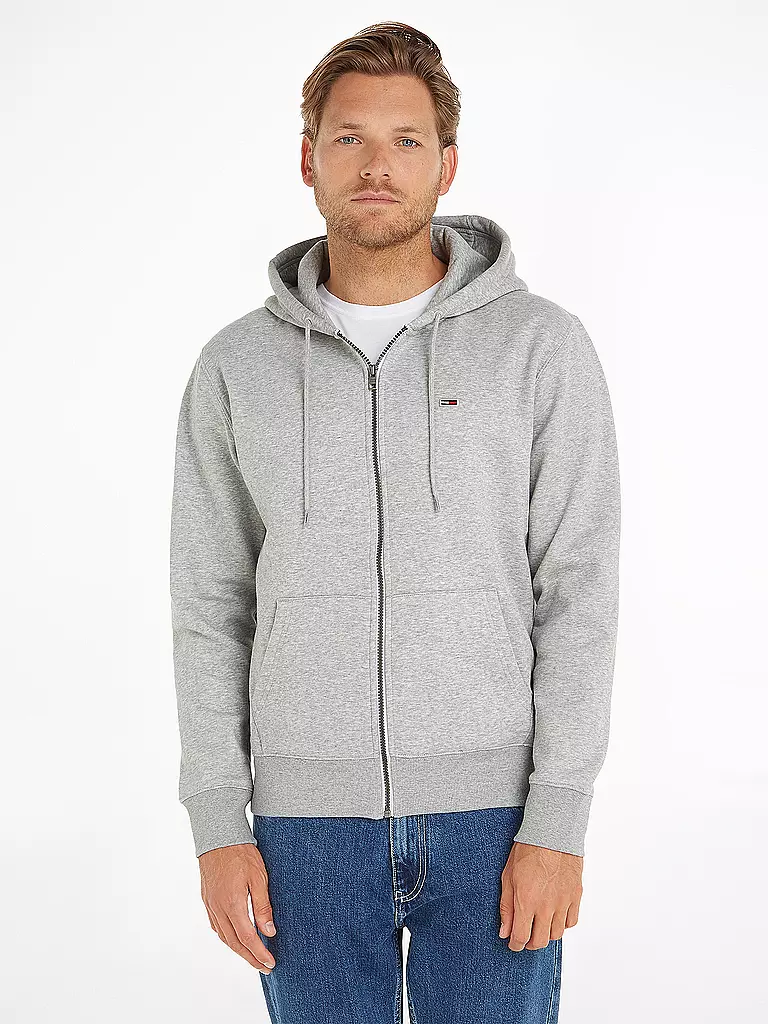 TOMMY JEANS | Sudadera con cremallera | grau
