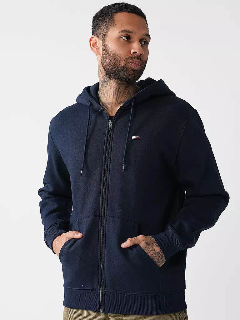 TOMMY JEANS | Sudadera con cremallera | dunkelblau