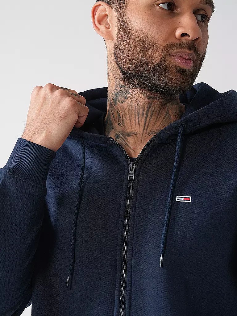 TOMMY JEANS | Sudadera con cremallera | dunkelblau