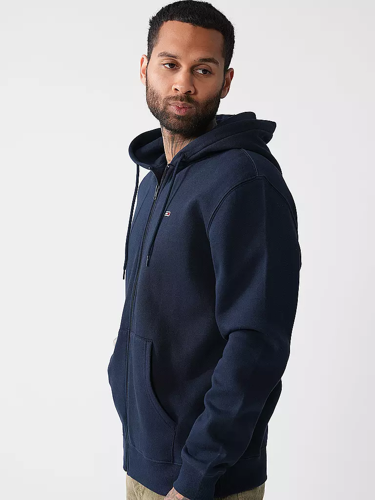 TOMMY JEANS | Sudadera con cremallera | dunkelblau