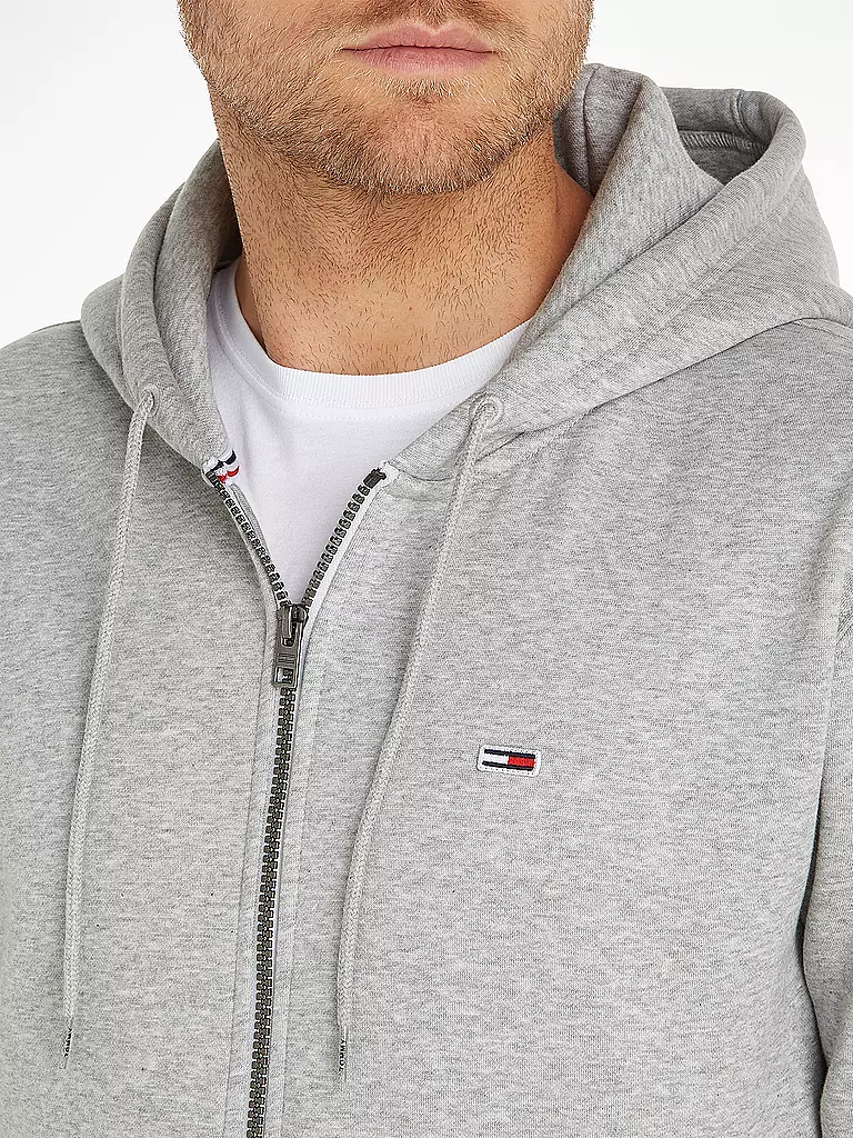 TOMMY JEANS | Sudadera con cremallera | grau