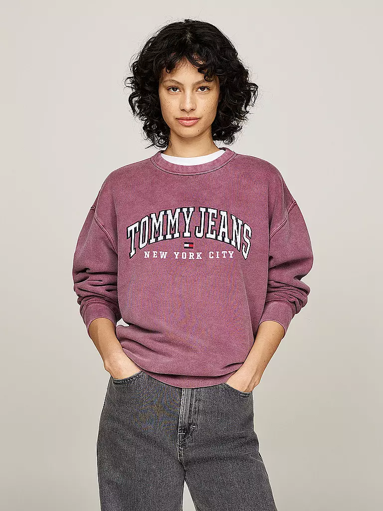 TOMMY JEANS | Sweater | Rojo oscuro