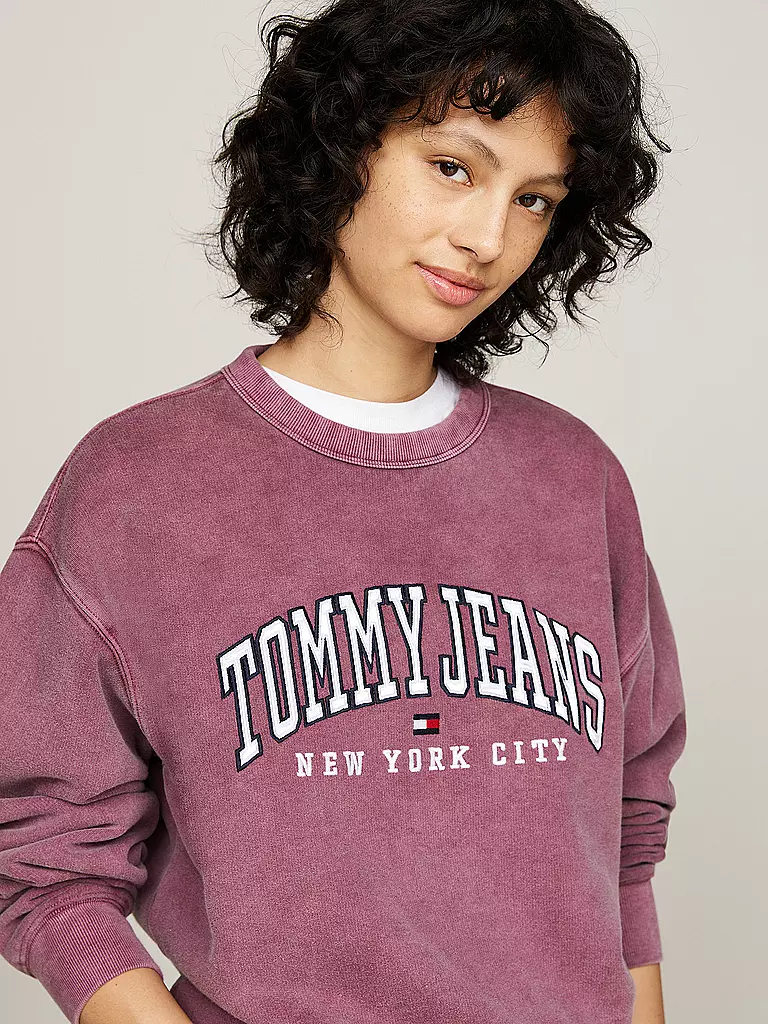 TOMMY JEANS | Sweater | Rojo oscuro