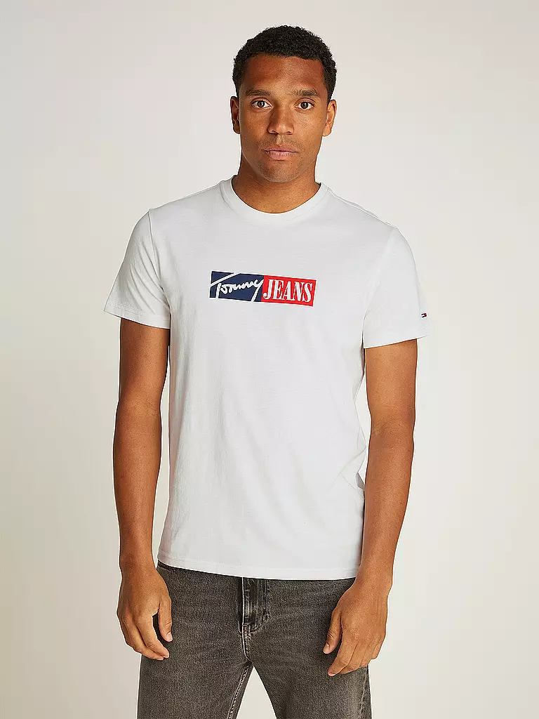 TOMMY JEANS | T-Shirt  | Blanco
