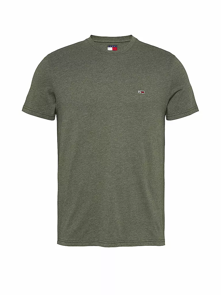 TOMMY JEANS | T-Shirt Slim Fit | Oliva