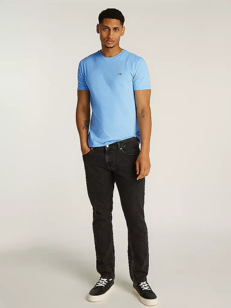TOMMY JEANS | T-Shirt Slim Fit | Azul claro