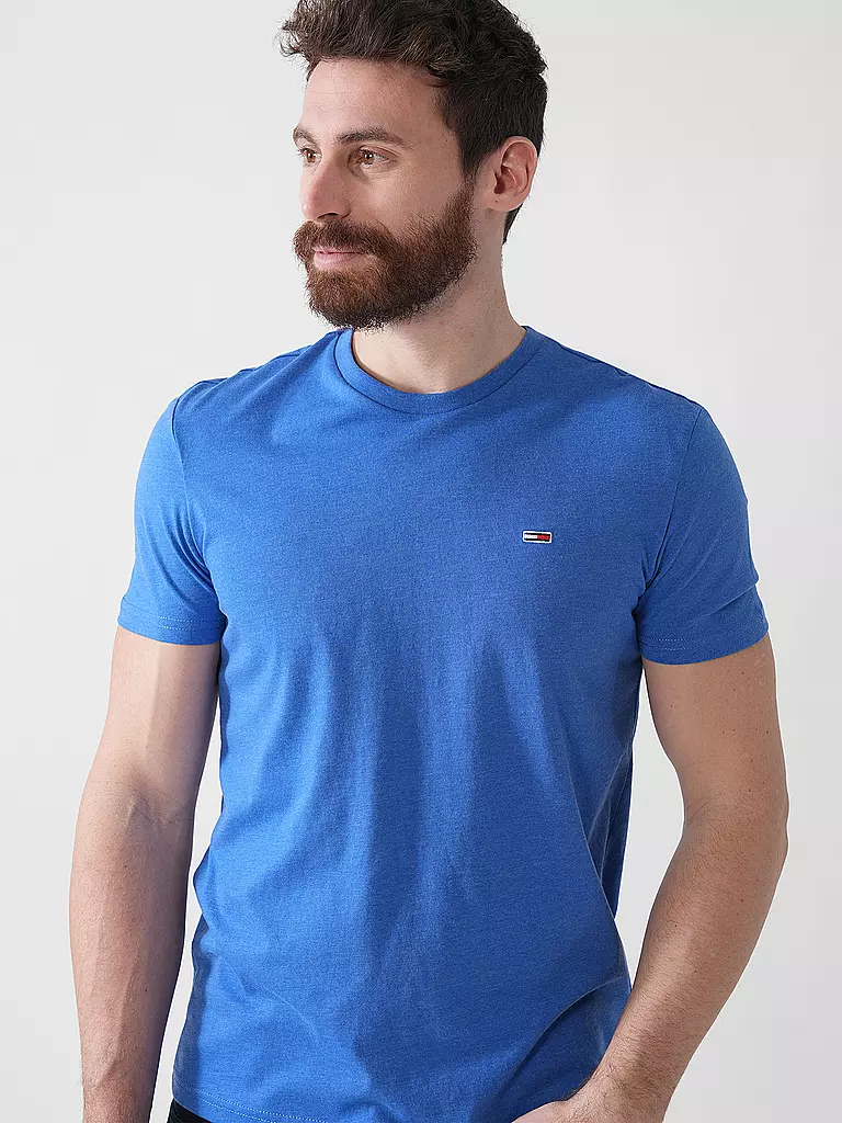 TOMMY JEANS | T-Shirt Slim Fit | Azul