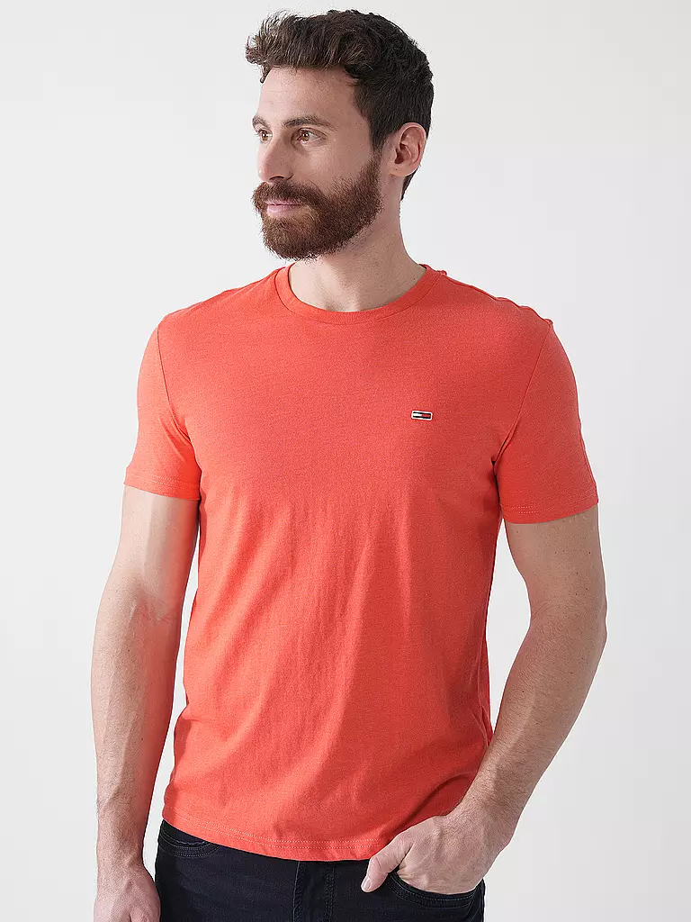 TOMMY JEANS | T-Shirt Slim Fit | Naranja