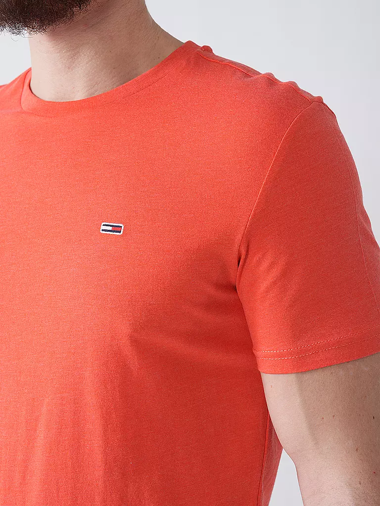 TOMMY JEANS | T-Shirt Slim Fit | Naranja