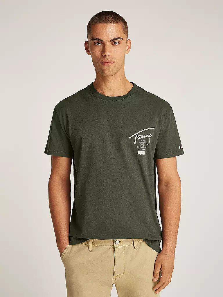 TOMMY JEANS | T-Shirt | Oliva