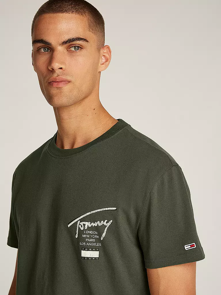 TOMMY JEANS | T-Shirt | Oliva