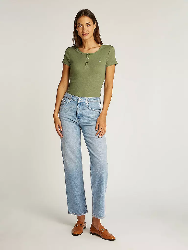 TOMMY JEANS | Vaqueros Slim Straight LAYLA | hellblau