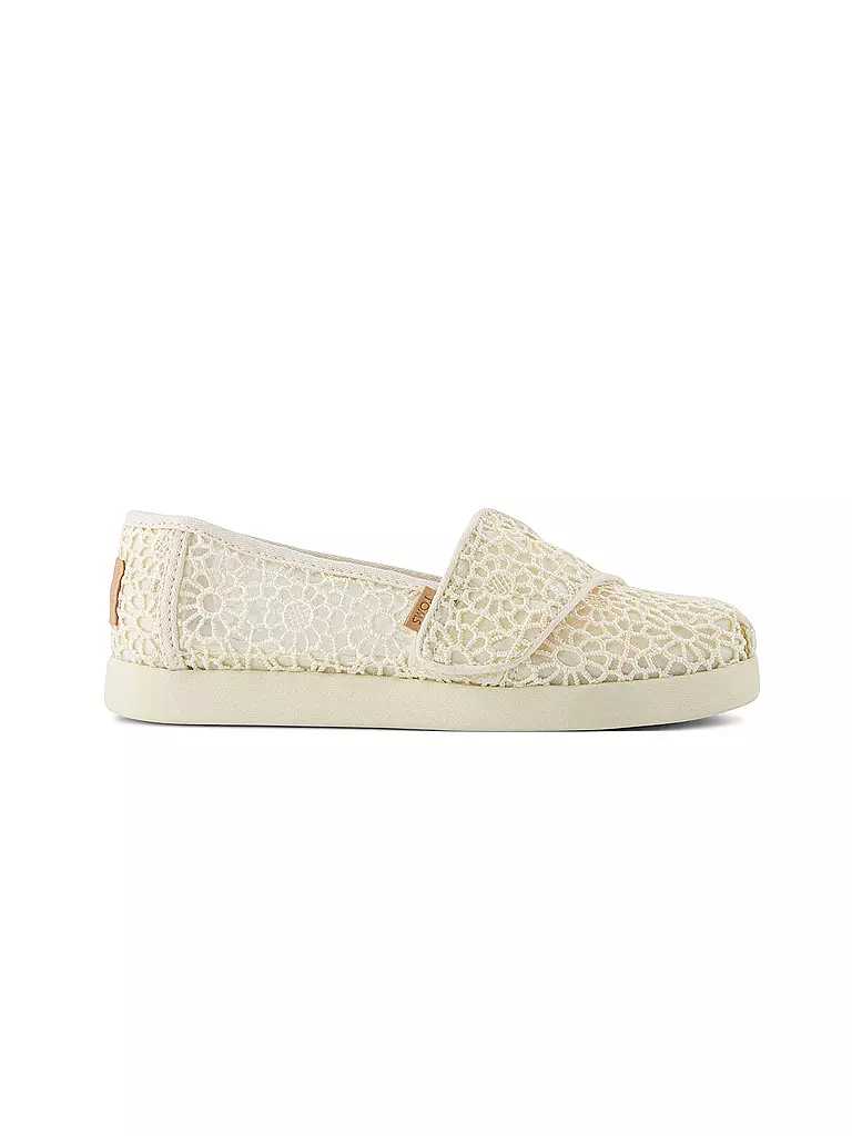 TOMS | Alpargatas clásicas para niños | Crema