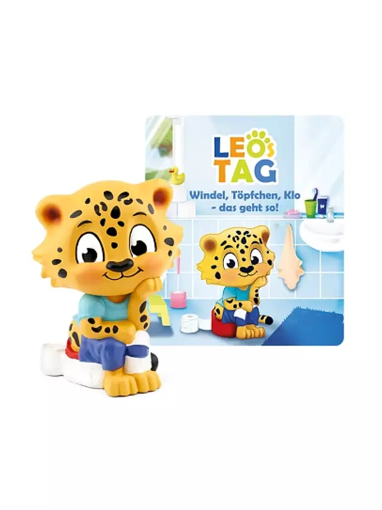 TONIES | Figura de audio - ¡Pañal, orinal, váter - así es como funciona! El día de Leo | Sin color
