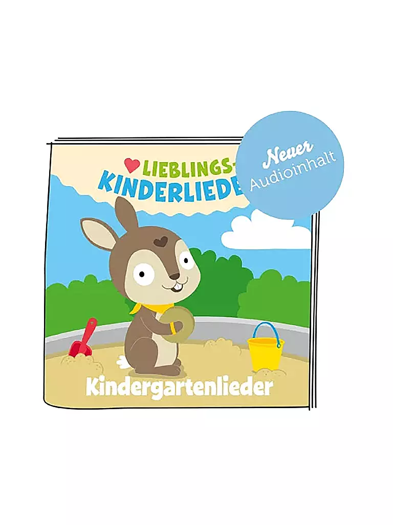 TONIES | Figura de audio - 30 canciones infantiles favoritas - Canción de jardín de infancia | Sin color