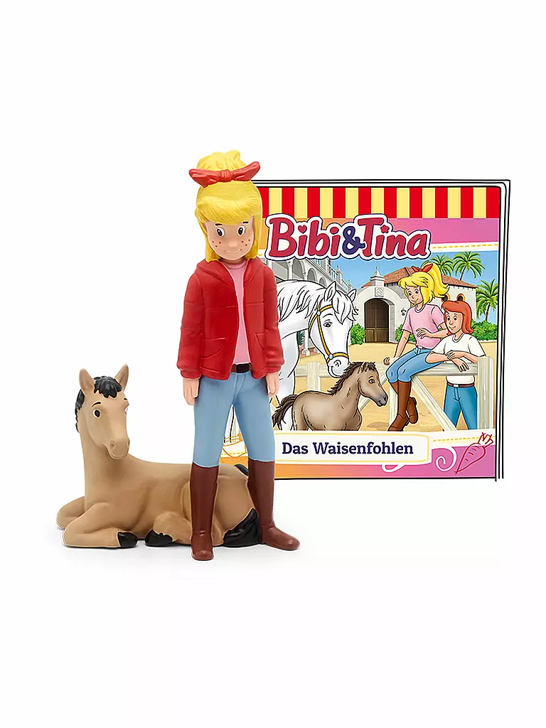 TONIES | Figura de audio - Bibi & Tina - El potrillo huérfano | Sin color