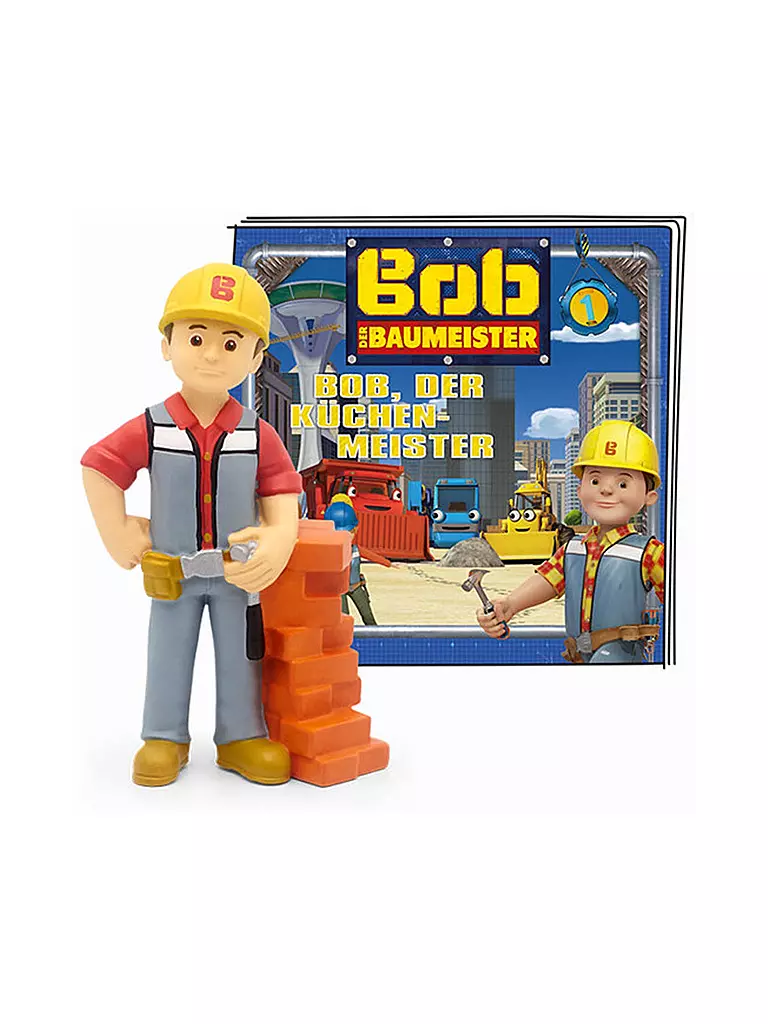 TONIES | Figura de audio - Bob el Constructor - Bob el Maestro de Cocina | Sin color
