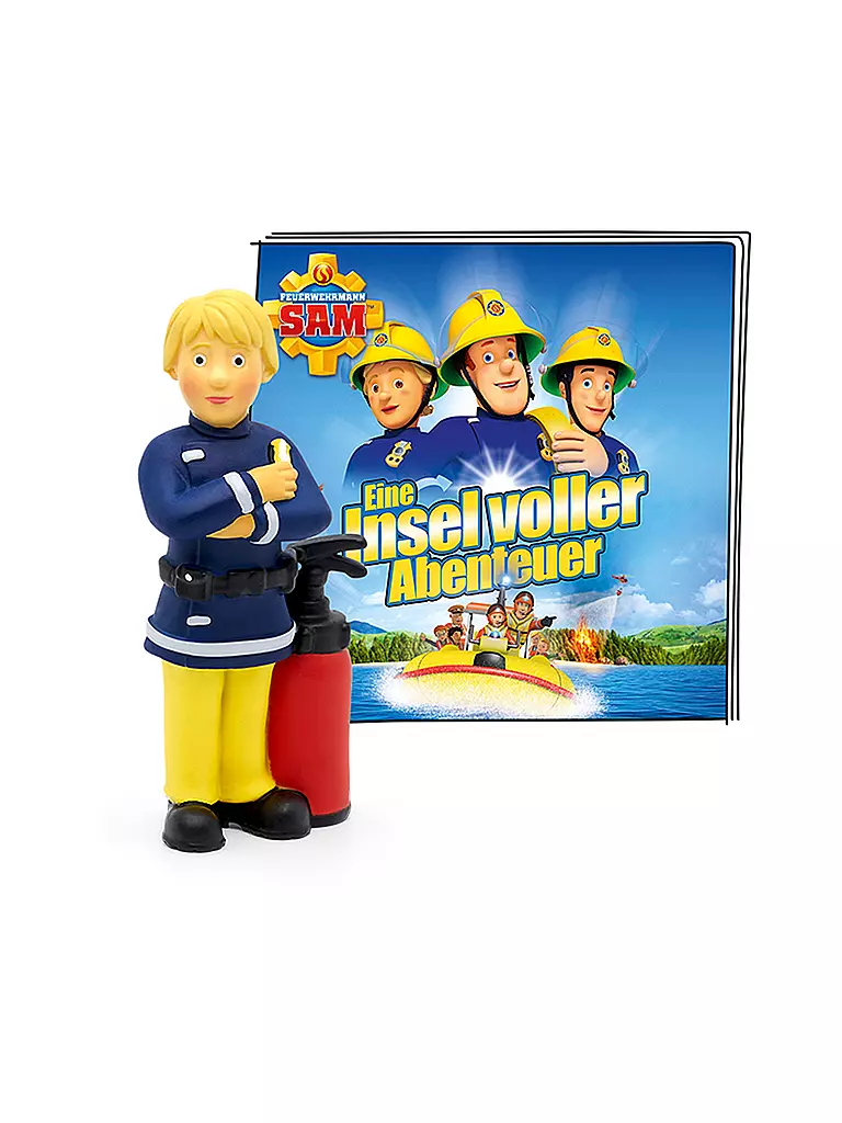 TONIES | Figura de audio - Bombero Sam Una isla llena de aventuras | Sin color