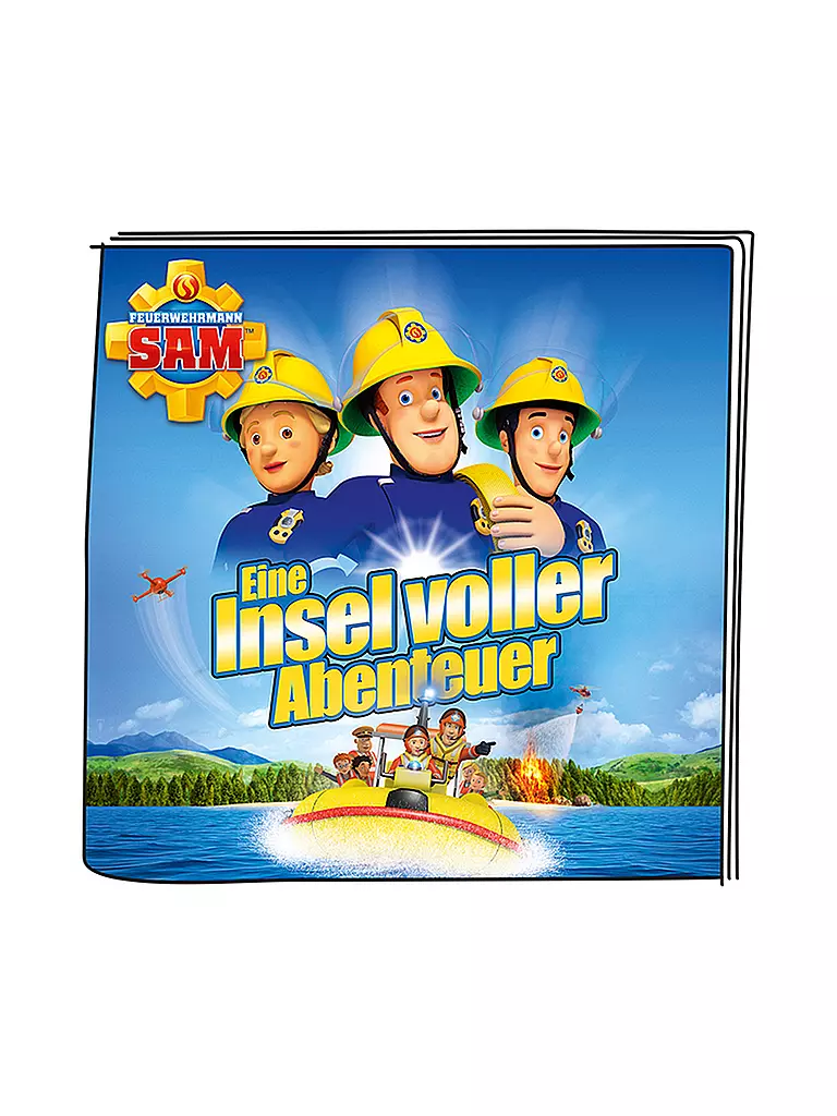 TONIES | Figura de audio - Bombero Sam Una isla llena de aventuras | 
