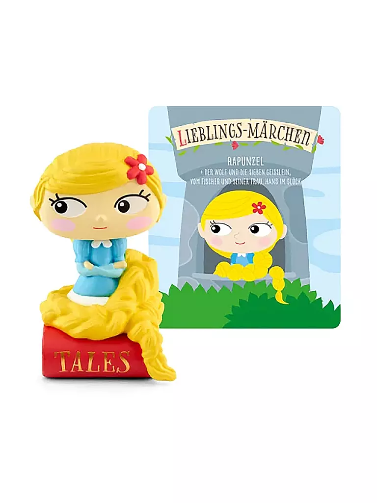 TONIES | Figura de audio - Cuentos favoritos - Rapunzel | Sin color
