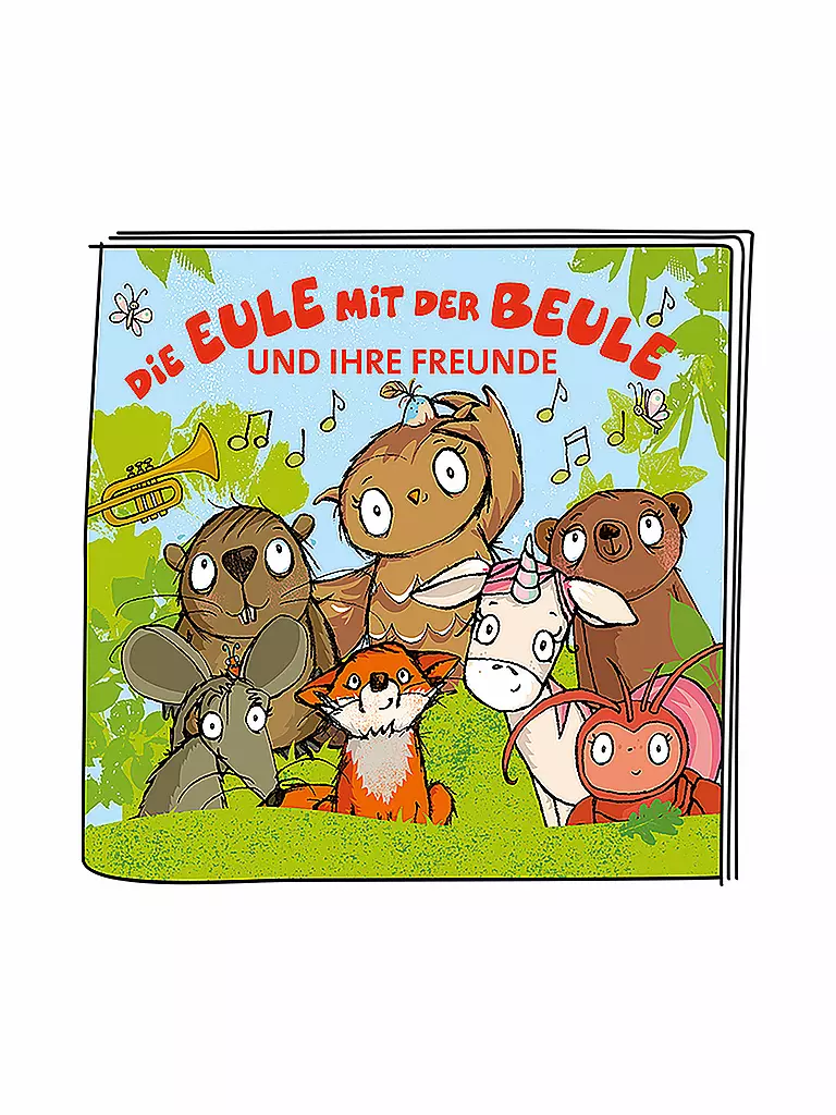 TONIES | Figura de audio - Die Eule mit der Beule und ihre Freunde - Álbum de canciones | 