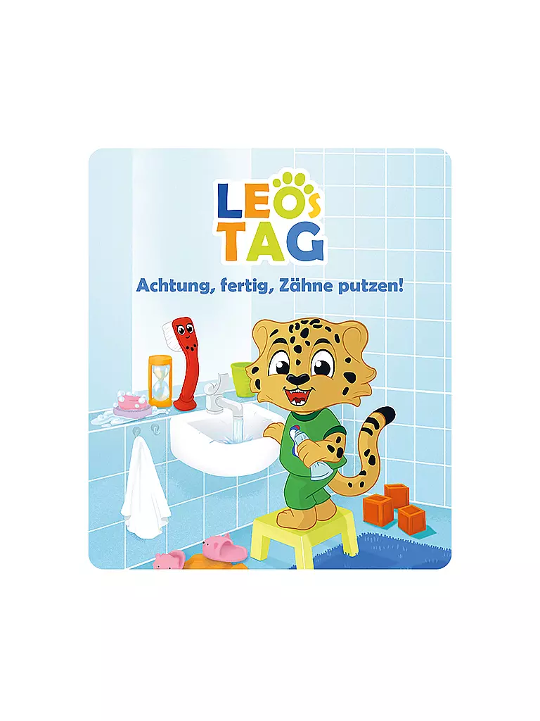 TONIES | Figura de audio - El día de Leo - ¡Atención, listos, a lavarse los dientes! | 