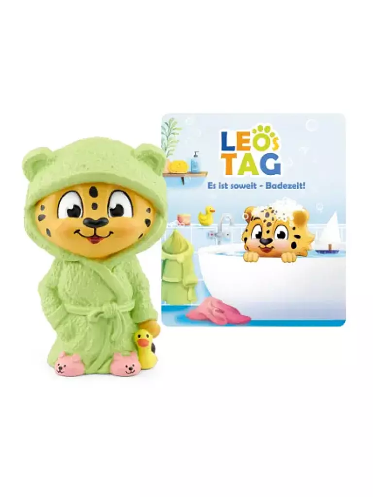 TONIES | Figura de audio - El día de Leo - Ya está aquí - Hora del baño | Sin color