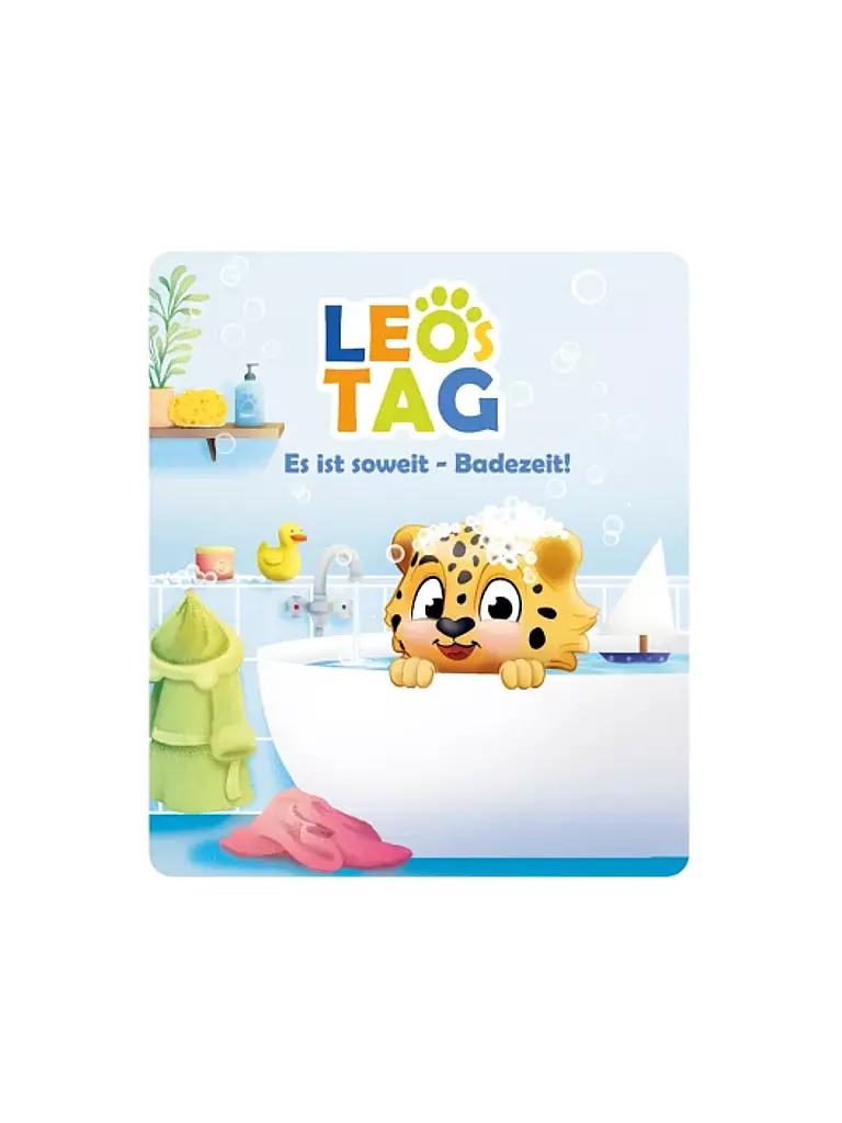 TONIES | Figura de audio - El día de Leo - Ya está aquí - Hora del baño |