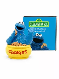 TONIES | Figura de audio - El monstruo de las galletas de Barrio Sésamo y su festín de mordiscos | Sin color