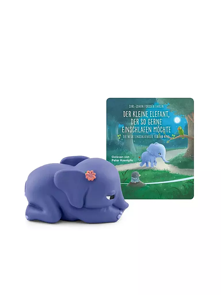 TONIES | Figura de audio - El pequeño elefante que tanto quiere dormirse | Sin color