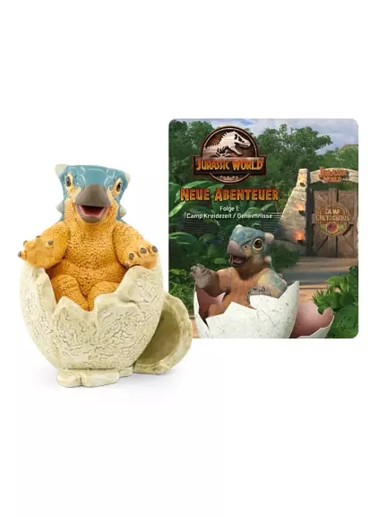 TONIES | Figura de audio - Jurassic World Episodio 1 Campamento Cretácico | Sin color