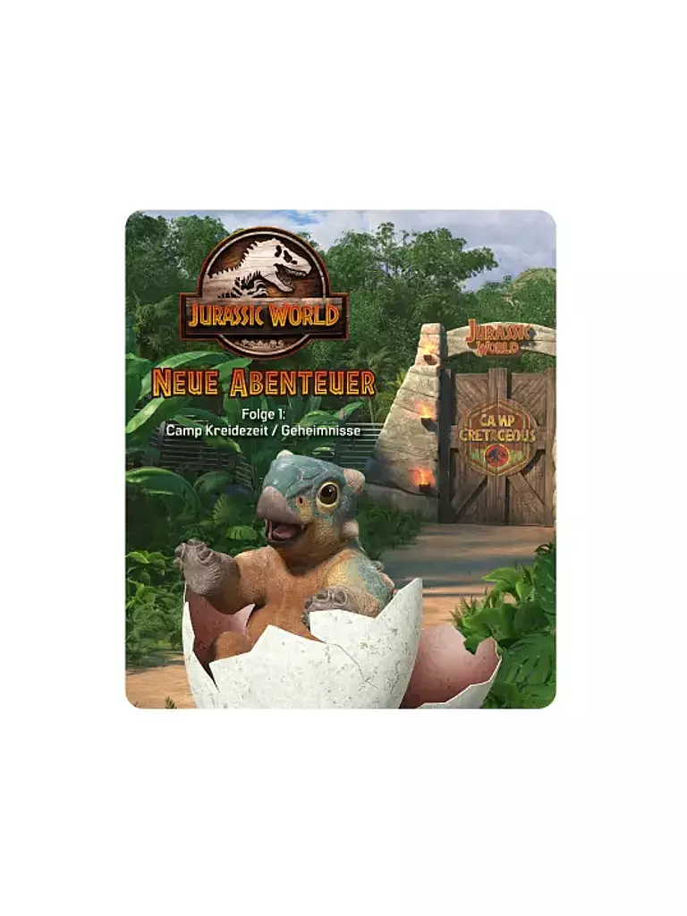 TONIES | Figura de audio - Jurassic World Episodio 1 Campamento Cretácico |