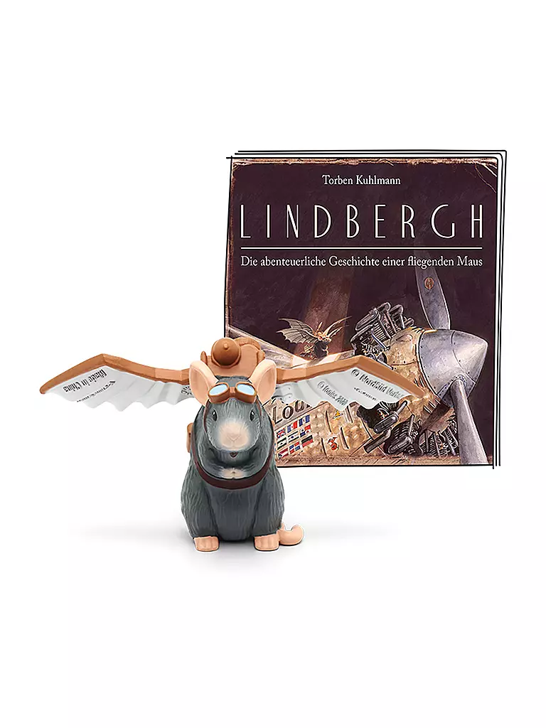 TONIES | Figura de audio - Lindbergh La aventurera historia de un ratón volador | Sin color